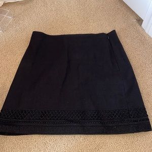 Loft Black Skirt